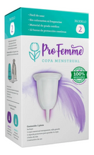 Cargar imagen en el visor de la galería, ProFemme Copa Menstrual Ecológica Grande / Bolsa + Cápsula
