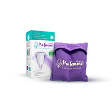 Load image into Gallery viewer, ProFemme copa menstrual Modelo 2 + Almohadilla
